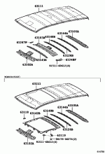 ROOF PANEL & BACK WINDOW GLASS 1